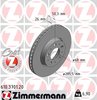 Brake Disc ZIMMERMANN 610370120